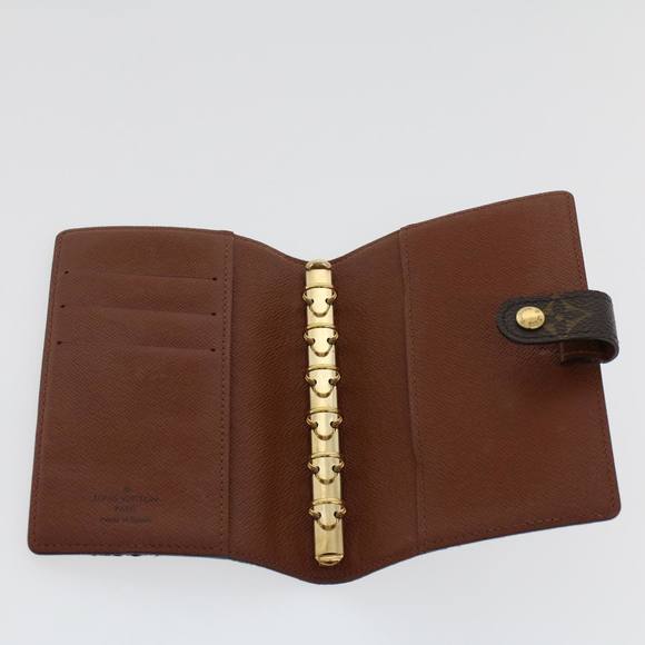 LOUIS VUITTON Monogram Agenda PM Day Planner Cover R20005 LV Auth 45434 - Picture 14 of 16
